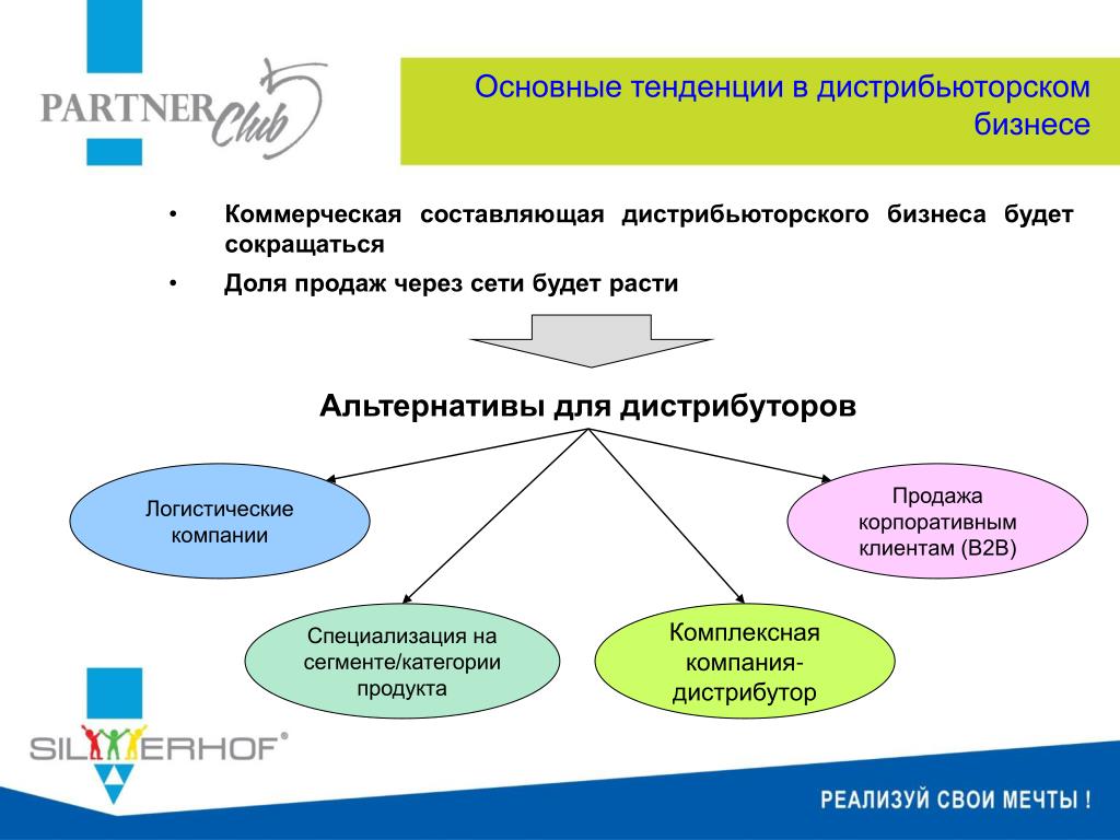 Презентация дистрибьюторской компании