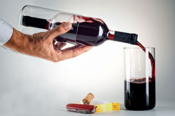 innovative packaging wine bottle
