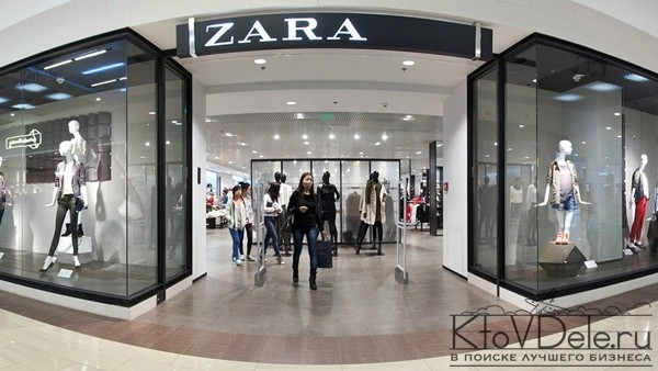 Магазин Зара в торговом центре