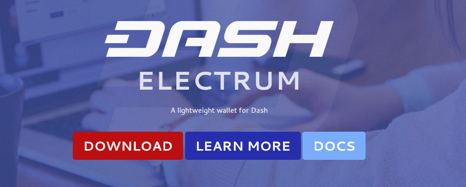 Посещаем сайт electrum.dash.org. 