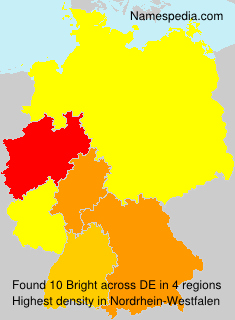 Surname Bright in Germany